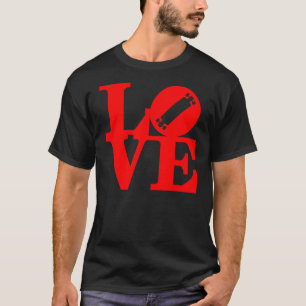 love_longboard_red T-Shirt