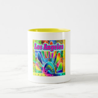 Love Los Angeles Sun & Palms Cup Zweifarbige Tasse