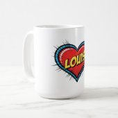 Love Louis Kaffeetasse (Vorderseite Links)
