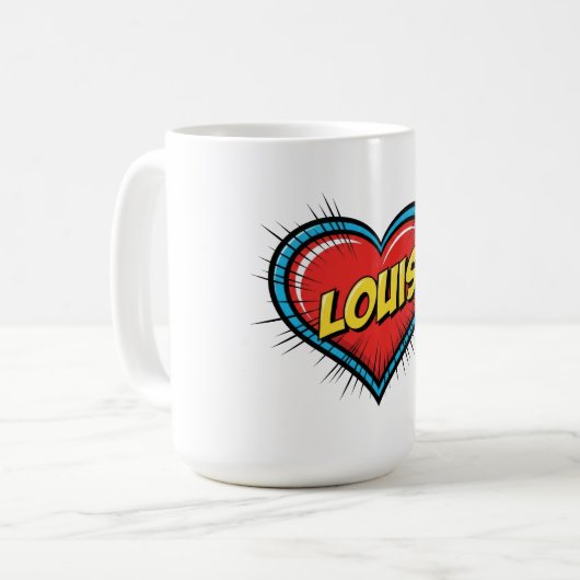 Love Louis Kaffeetasse (Vorderseite Links)