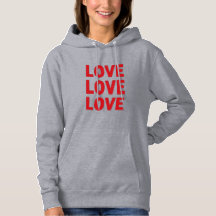 Love Love Love – Fette Valentinstag-Typografie-Des