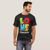 Love Lunch Lady Appreciation Back To School T-Shirt (Vorne ganz)
