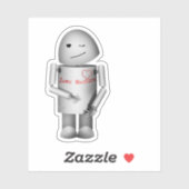 Love Machine Valentine Aufkleber (Blatt)