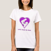 Love Made Me Mom Adoptive Mom T-Shirt (Vorderseite)