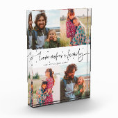 Love Makes a Family Modern Script Fotoblock (Links)