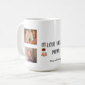 Love Mama mit Angelitti Script 4 Fotos Kaffeetasse (Vorderseite Links)