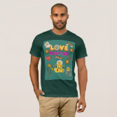 Love Mankind Be Kind Tee – Positive Message (Vorne ganz)