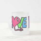 Love mattglastasse (Vorderseite Links)