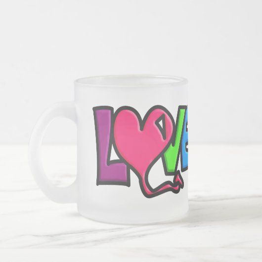 Love mattglastasse (Links)