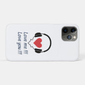 LOVE ME LOVE YOU Case-Mate iPhone HÜLLE (Rückseite (Horizontal))