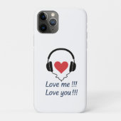 LOVE ME LOVE YOU Case-Mate iPhone HÜLLE (Rückseite)
