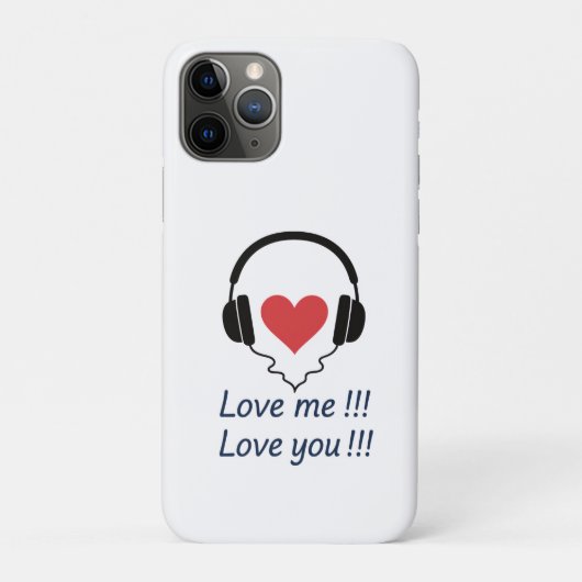 LOVE ME LOVE YOU Case-Mate iPhone HÜLLE (Rückseite)