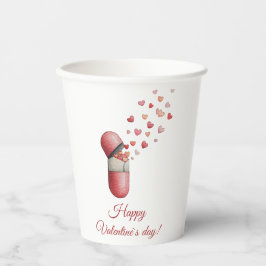 Love Medicine Valentine's Day Design Pappbecher