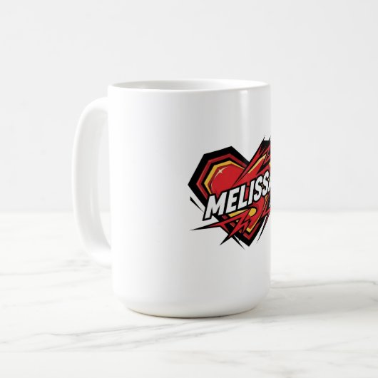 Love Melissa Kaffeetasse (Vorderseite Links)