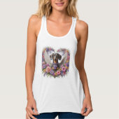 Love Memory-Dackel Tank Top (Vorderseite)