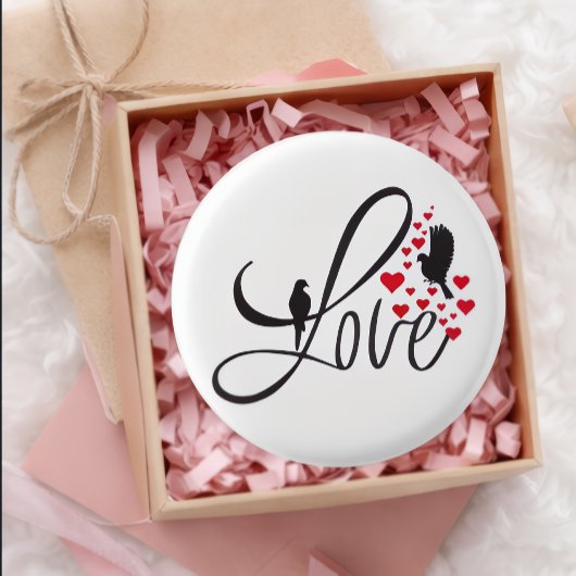 Love Merchandise 2026 Patches— Valentine Day Gift Button