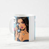 Love message Mug Kaffeetasse (Vorderseite Links)