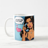 Love message Mug Kaffeetasse (Links)