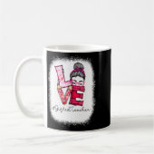 Love Messy Bun Ed Teacher Valentines Day Matching Kaffeetasse (Links)