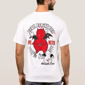 Love Meter ist voll, es wird auch Zeit! T-Shirt (Rückseite)