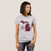 Love Michigan Cranberries T-Shirt (Vorne ganz)