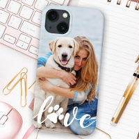 LOVE Moderne individuelle Tierfoto-Pfotenabdruck-H