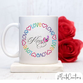 love mom coffee mug for mom gift tasse