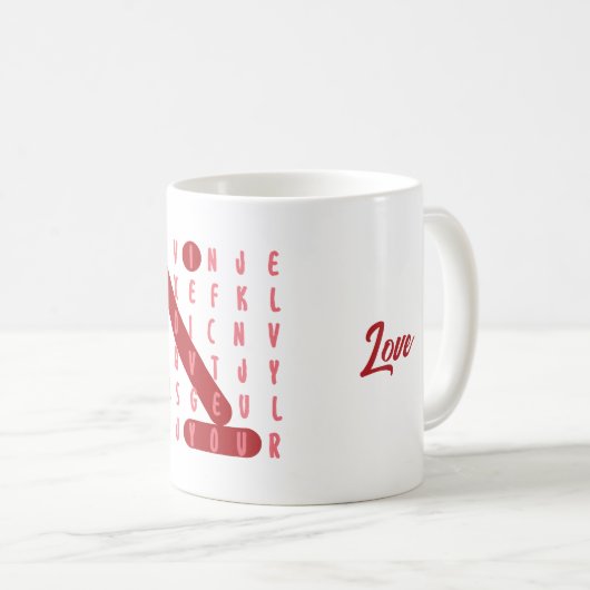 Love Mug Kaffeetasse (VorderseiteRechts)