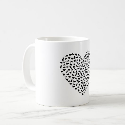 Love mug kaffeetasse (Vorderseite Links)
