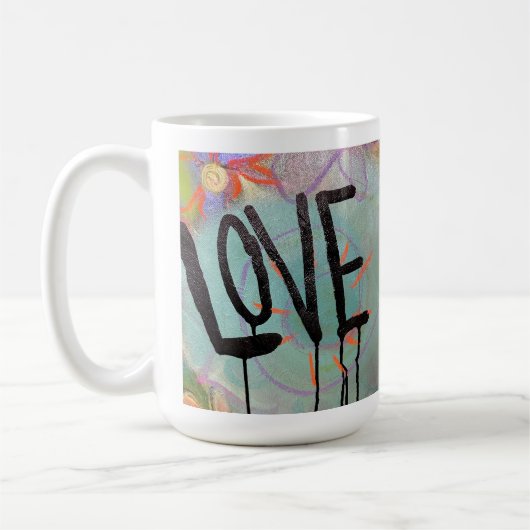 Love Mug original art Kaffeetasse (Links)