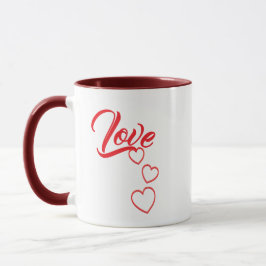 Love Mug Tasse