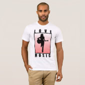 LOVE MUSIC 1 T-Shirt (Vorne ganz)