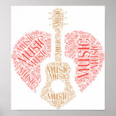 Love Music Poster (Vorne)
