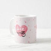 Love Muslim Paar Kaffeetasse (Vorderseite Links)