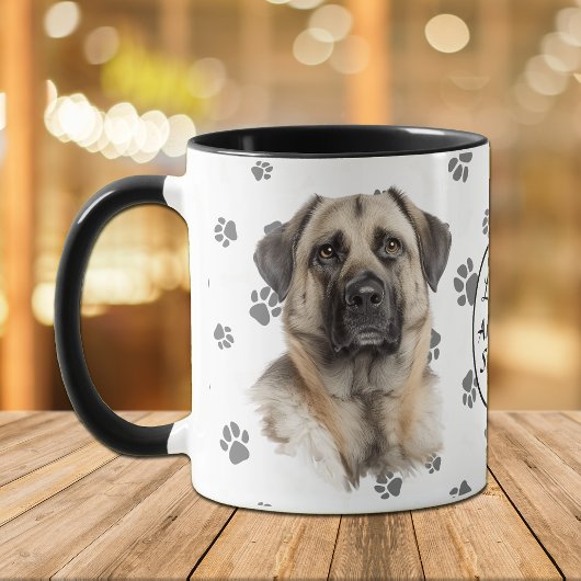 Love My Anatolian Shepherd Dog Pawprint Tasse