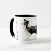 Love My Border Collie Tasse (Vorderseite Links)