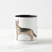 Love My German Shepherd Tasse (Zentrum)