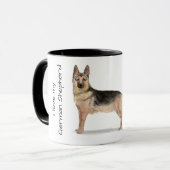 Love My German Shepherd Tasse (Vorderseite Links)