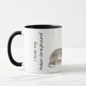 Love My Italian Greyhound Tasse (Links)