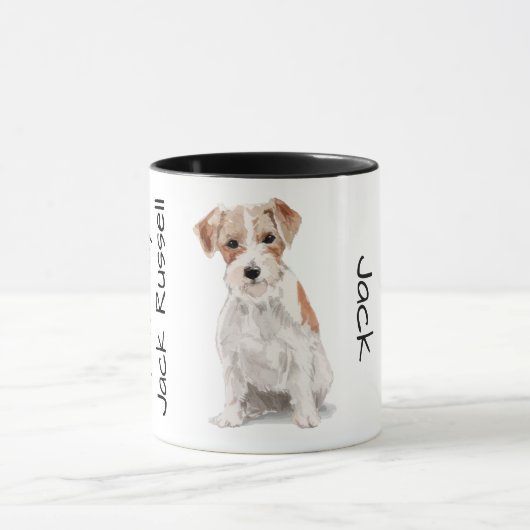 Love My Jack Russell Tasse (Zentrum)