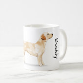 Love My Labrador Retriever Kaffeetasse (VorderseiteRechts)