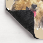 Love My Shetland Sheepdog Mousepad (Ecke)