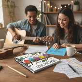 Love My Tribe Personalized Spiral Notebook Notizblock