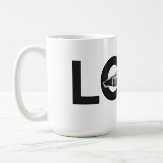 Love Myself Throw Pillow Kaffeetasse (Links)