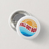 Love Name Blume fallen aus Stolz klassische Stile Button (Vorne & Hinten)