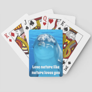 Love Nature Dolphin Playing Cards Spielkarten