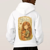 Love nature hoodie (Rückseite)