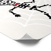 "Love Never Dies" Gästebuchposter Poster (Ecke)