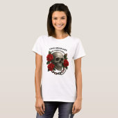 Love Never Dies Skull Women’s T-Shirt (Vorne ganz)