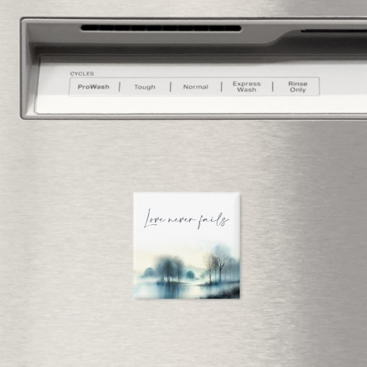 Love never fails magnet (In Situ (Geschirrspüler))